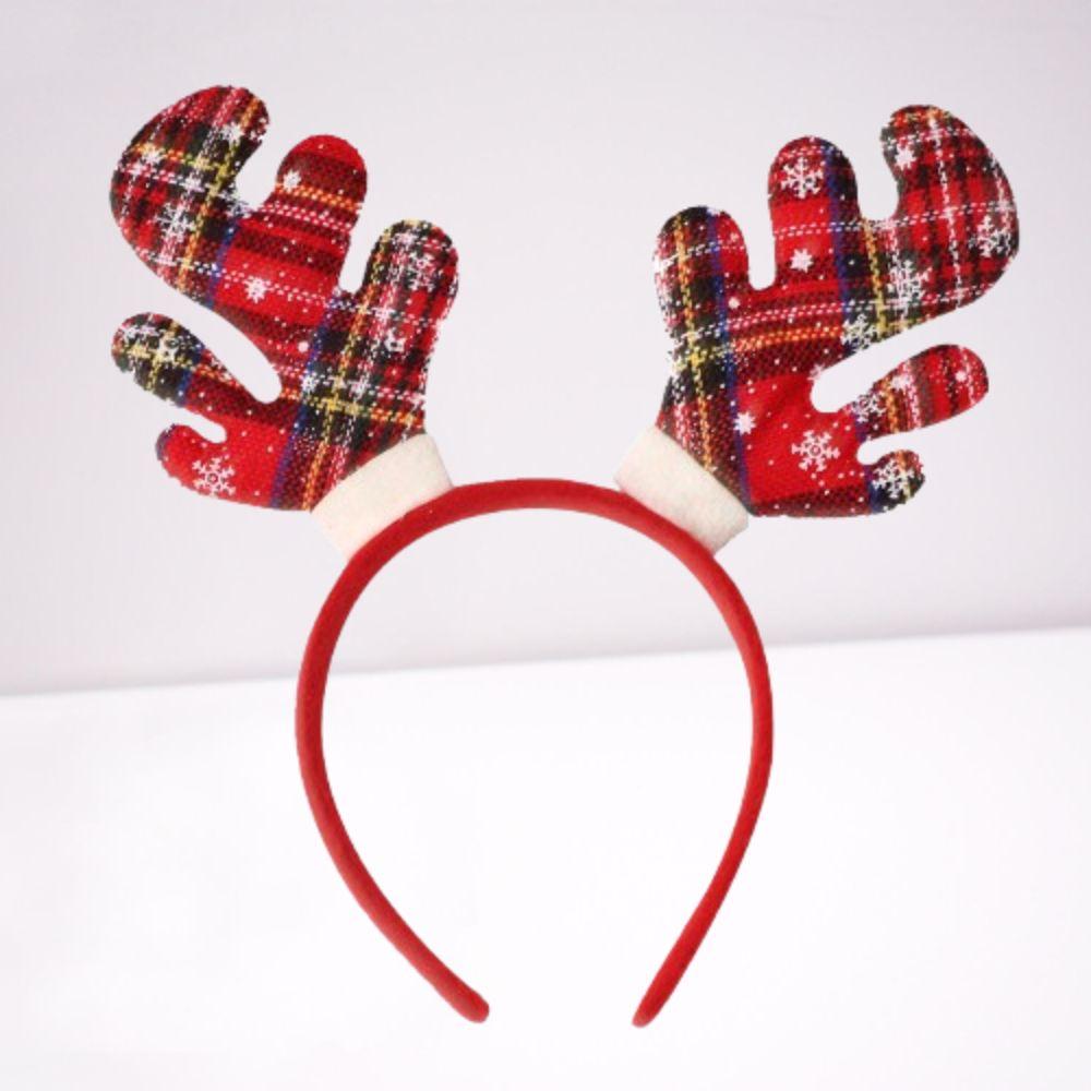 Wear-resistant Christmas Antler Headbands Non-slip Cosplay Headbands  Party Favors