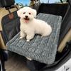 Non-slip Car Dog Seat Cushion - Thickened In-car Pet Mat for Rear Seat