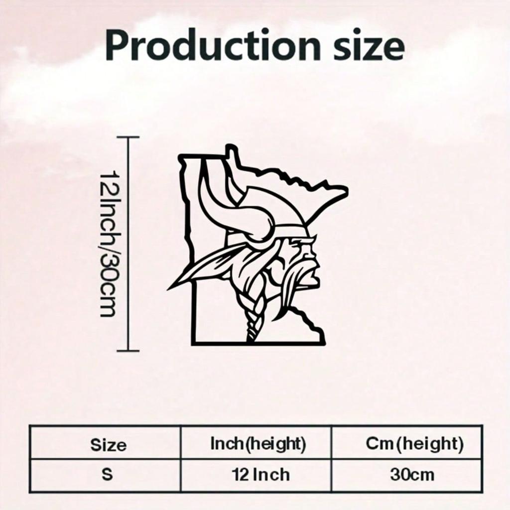 Minnesota Metal Wall Art Sports Team Decor Sculpture Living Room Gift