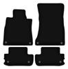BASIC Black Velour Floor Mats For: Mercedes S W222 Coupe (2013-)