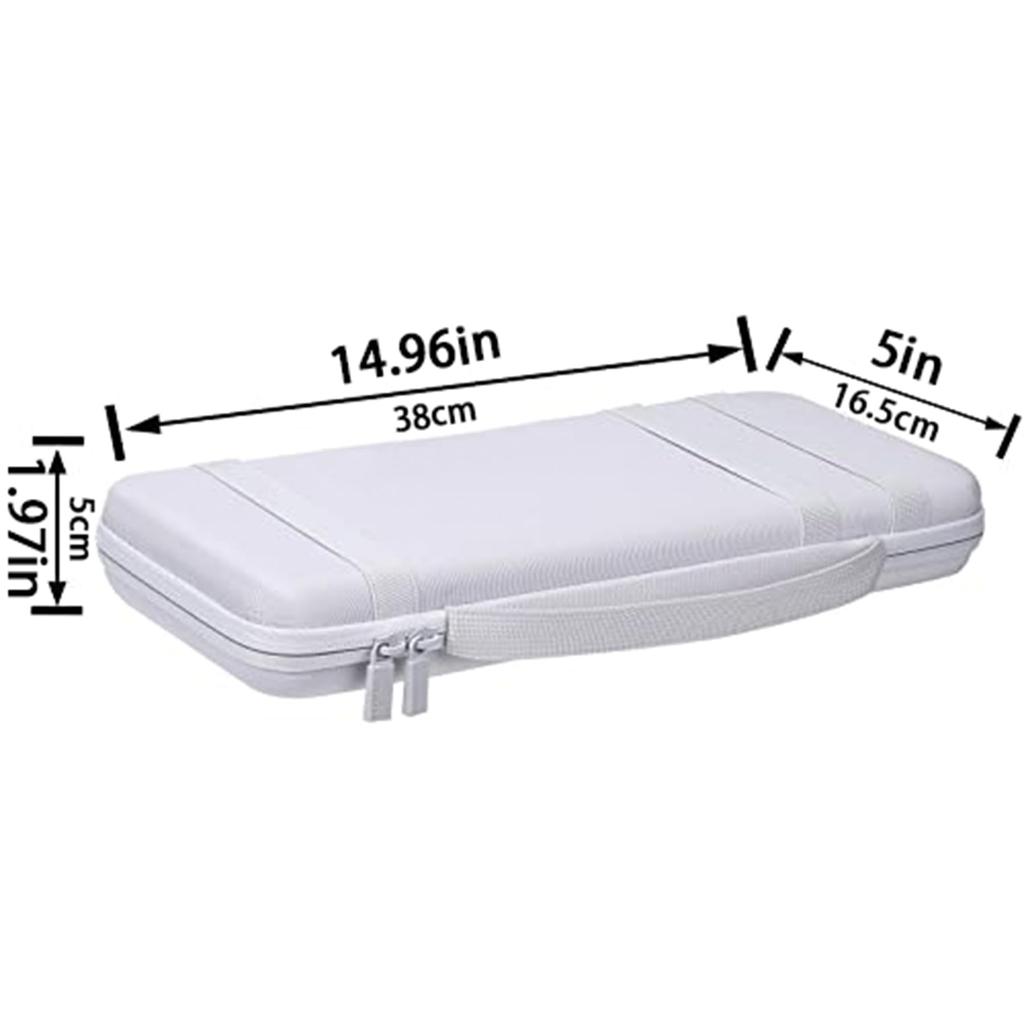 co2CREA Storage Case Compatible with Logitech SIGNATURE K855 Tenkeyless Mechanical Wireless Keyboard (Case Only)