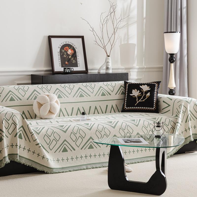 Simple Chenille Sofa Towel, Universal Sofa Cover for All Seasons, New Anti-cat Scratch All-inclusive Universal Cover Blanket