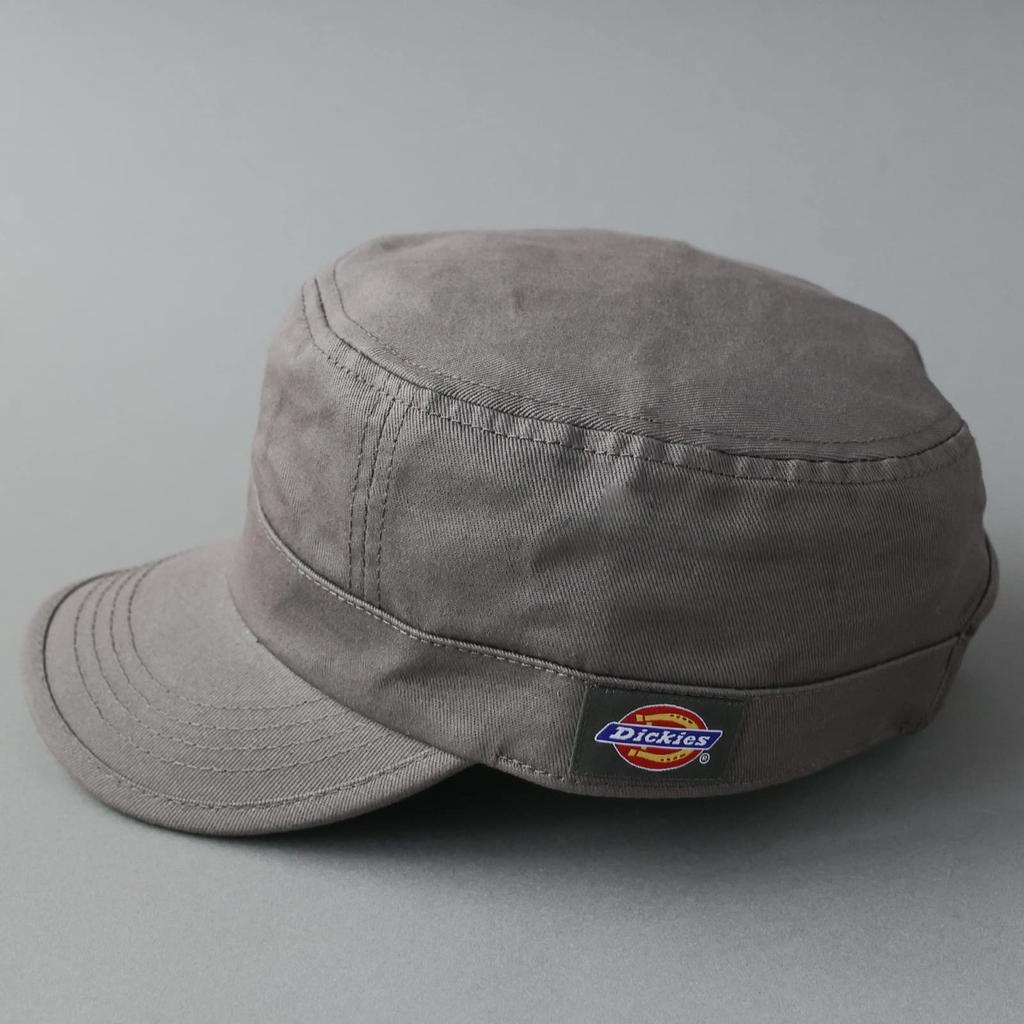 Dickies Basic Work and One Charcoal Cap, Unisex, Men's Women's (JP, Alphabet, Size, (Short Brim))