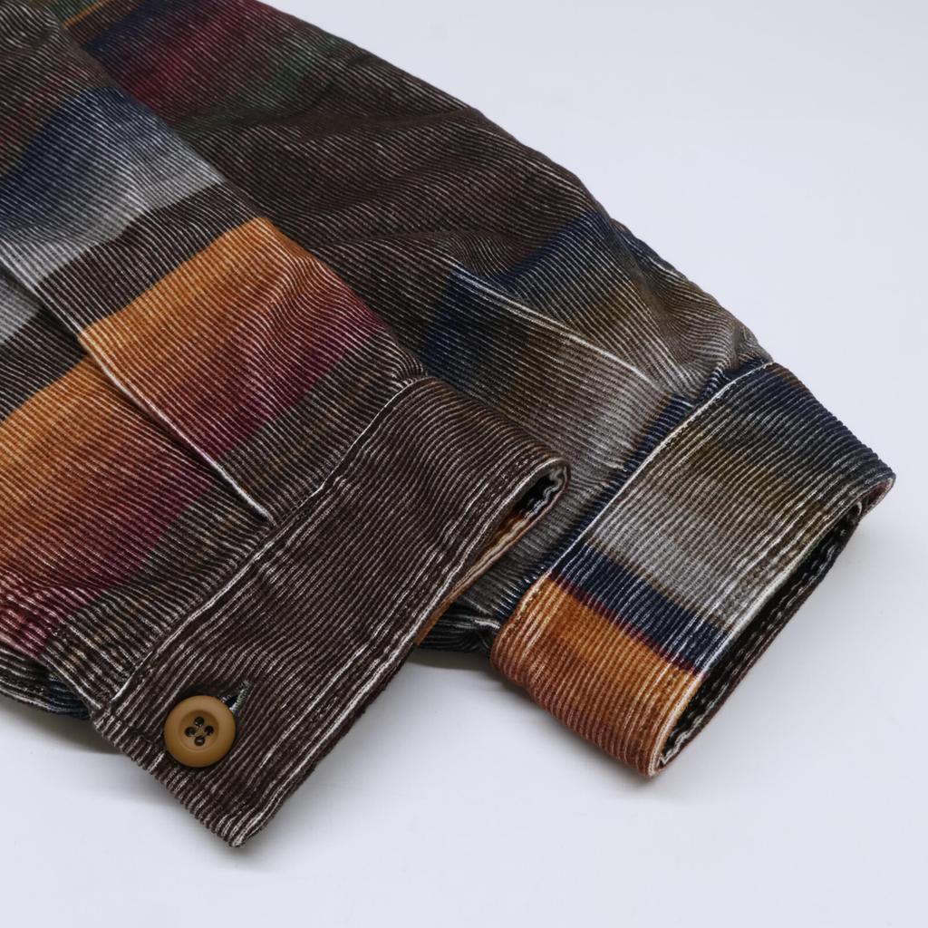 MADSON Corduroy Multicolor Coveralls Jacket XL BrownUsed