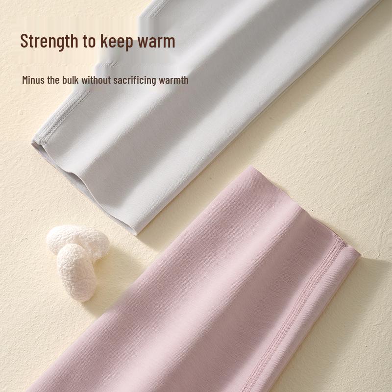 Lyocell Fleece Thermal Yoga Pants - Seamless, High Waist, Tummy Control, Hip-Lifting Leggings for Fitness.