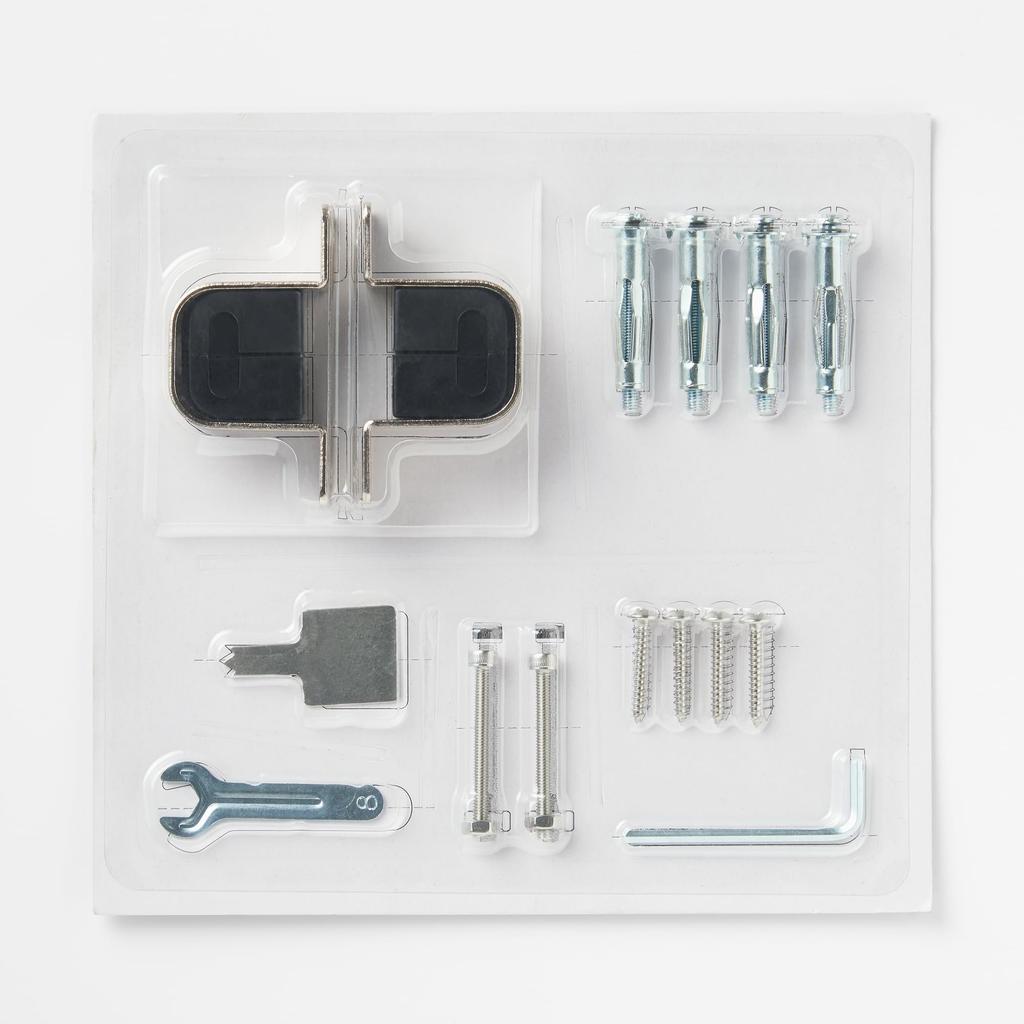 MUJI Brackets for Unit Set of KEB95A8A Earthquake-Resistant Shelves, 2,