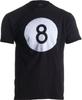 Vintage Faded 8 Ball | Pool Hall Shark Billiards Player Hustler Unisex T-Shirt