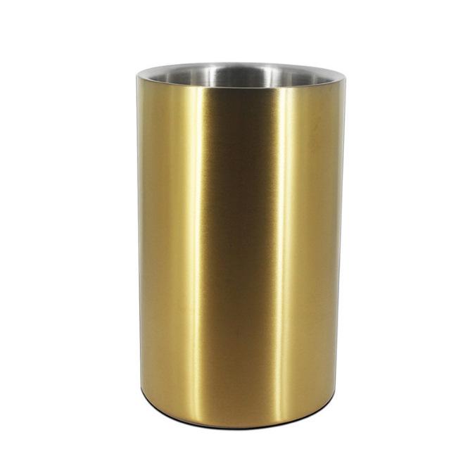 3L Stainless Steel Double-Layer Insulated Ice Bucket & Creative Beer/Wine Barrel Lunch Box