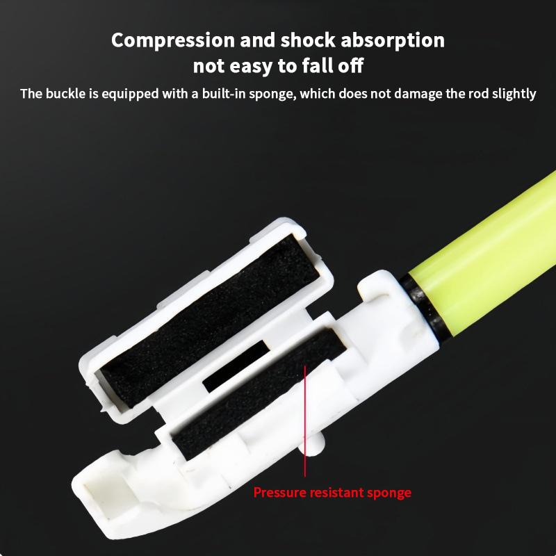 1/2Pcs Electronic Fishing Light Stick Rod Bell Luminous Fishing Float Led Usb Charge Fish Bite Alarm Tackle