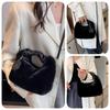 FARFADET Dames Nepbont Schoudertas, Minitas, Handtas, Crossbodytas, Pluizig, Schattig, Eenvoudig, Populair, Schattig, Compact, Stijlvol, Elegant, Chic,