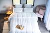 Couette - 240 x 220 cm - BLANReVE - 4 saisons - 420 g/m² - Blanc