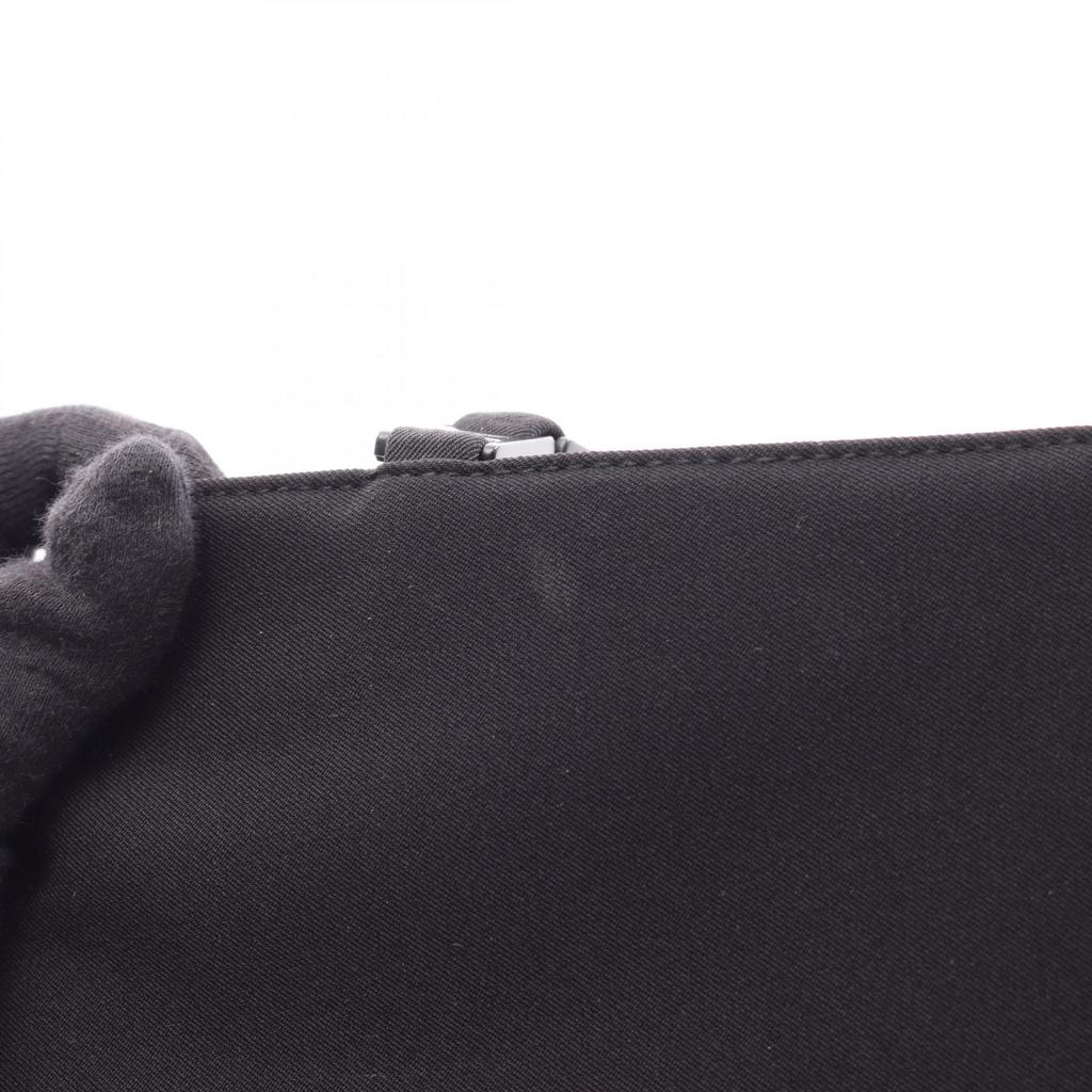 Used Salvatore Ferragamo Shoulder Bag Nylon Black Used Women