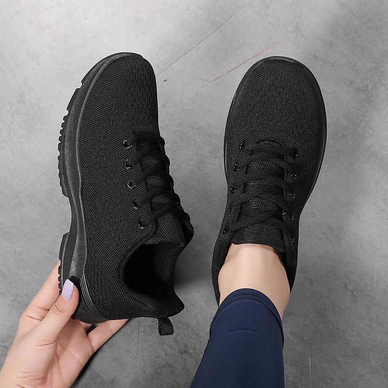 Spring/Autumn Men's Boat Shoes Sports Casual Shoes Women's Shoes Mother Shoes Walking Elderly Shoes Breathable Mesh Shoes