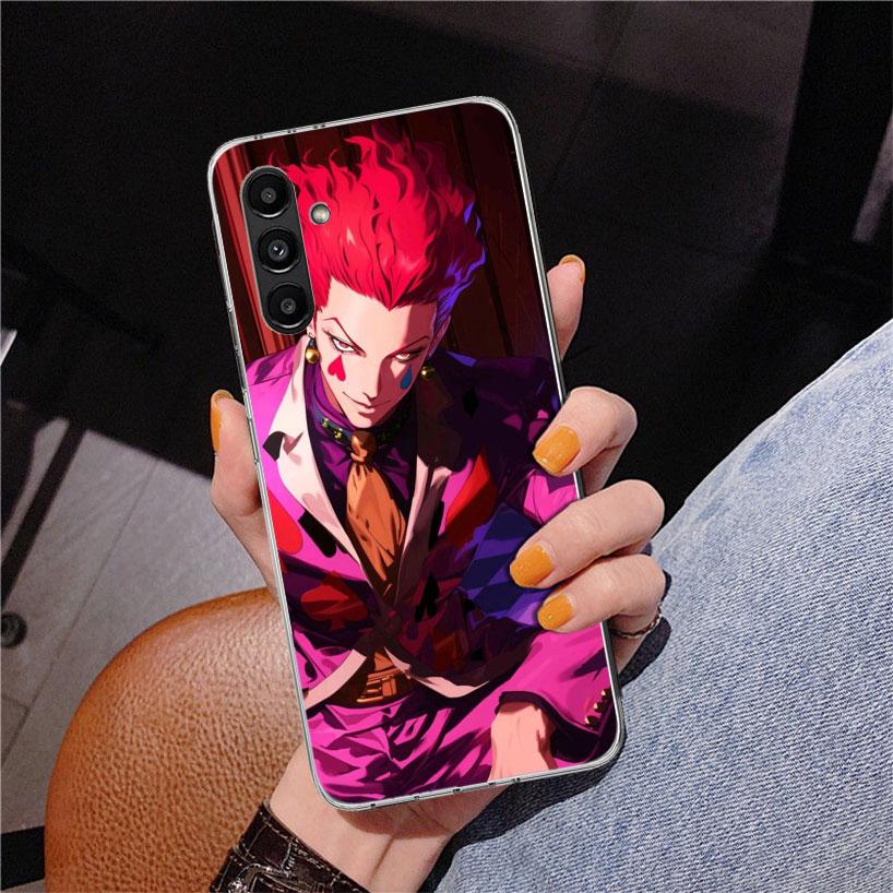 Huner X-Hunters Hisoka Phone Case For Samsung Galaxy A17 A16 A15 A14 A13 A57 A56 A55 A54 A53 A37 A36 A35 A34 A33 A26 A25 A24 A23