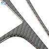 For VW Golf 4 Jetta Bora MK4 R32 GTI 1999 - 2004 Car Carbon Fiber Interior Gear Shift Panel Frame Rear Water Cup Cover Trim