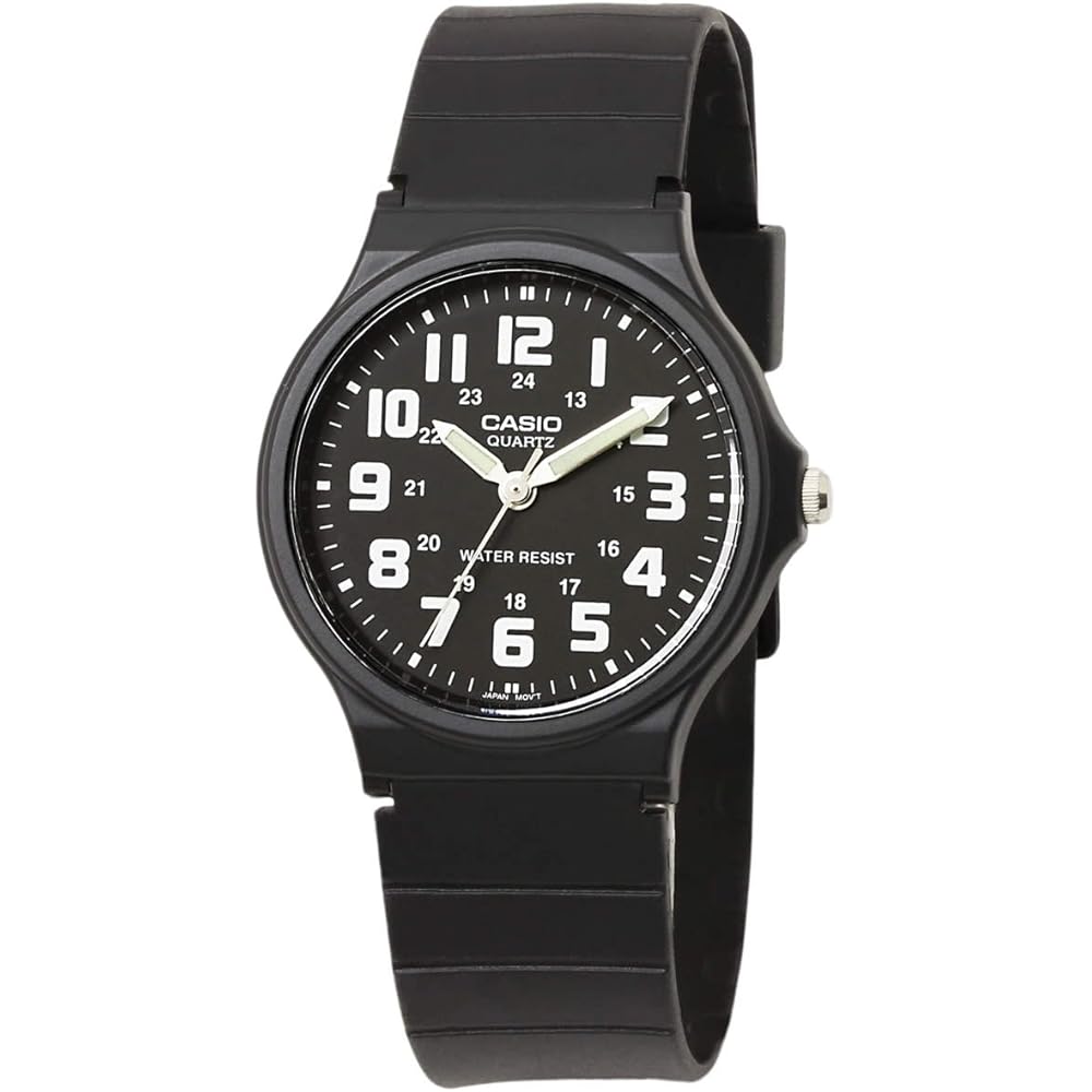 CASIO QUARTZ Casio Quartz MQ-71-1B Watch Watch, Men s, Unisex, Quartz Resin, Black, Casual [Paral...