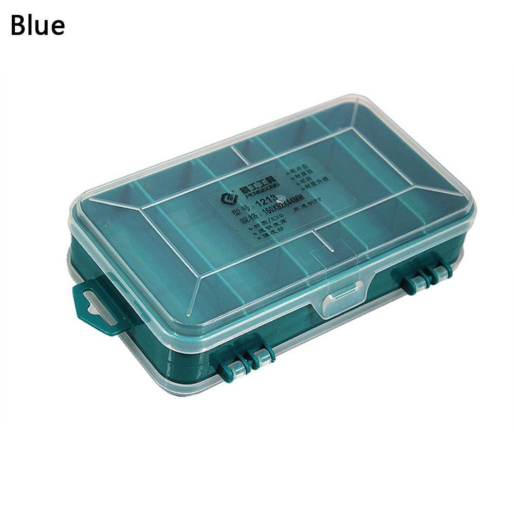 Double-Side Transparent Screws Tool Case Storage Box Tool Box Hardware Parts Box