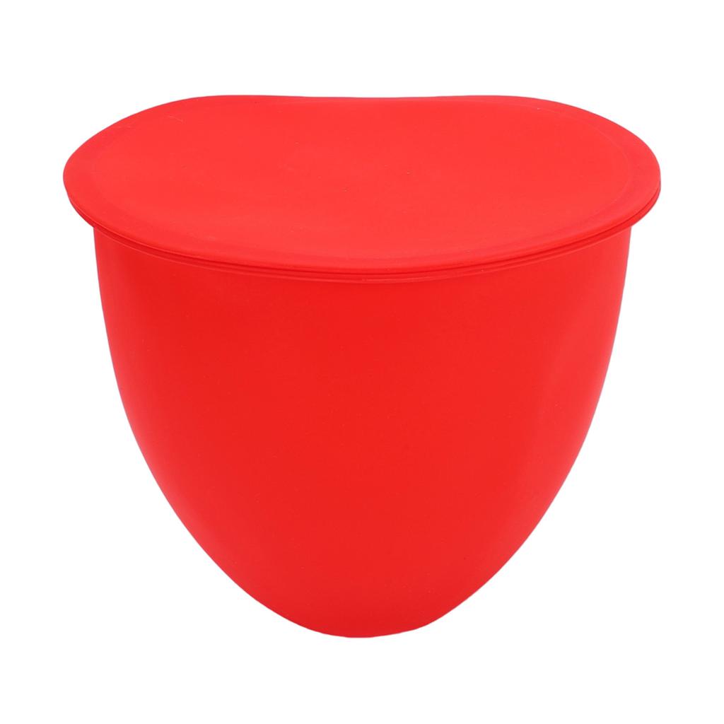 Mixer Bowl Liner Thickened Dishwasher Safe Food Grade Silicone Bowl Insert for Tilt Head 5 Qt Stand Mixer Red