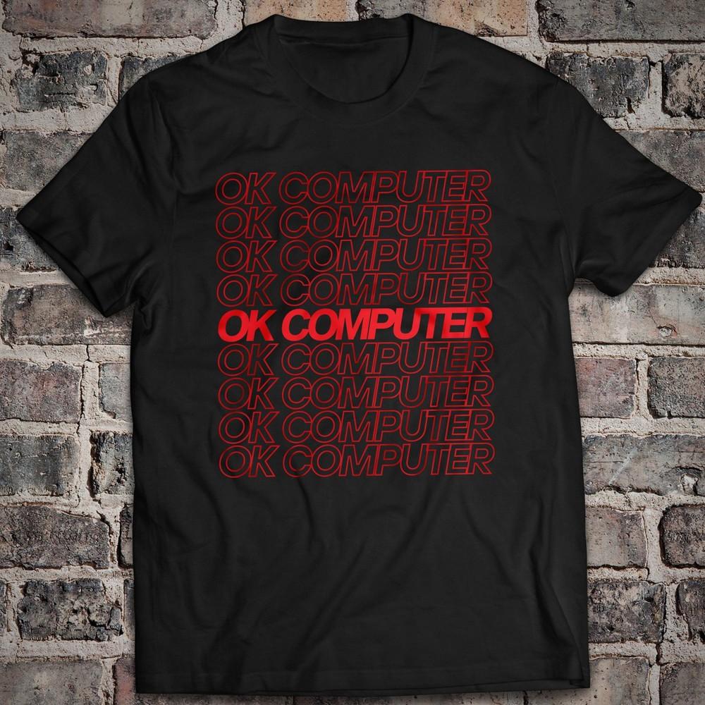 OK Computer Radiohead Thom Yorke Pablo Honey The Bends Kid A In Rainbows Футболка Унисекс Футболка M