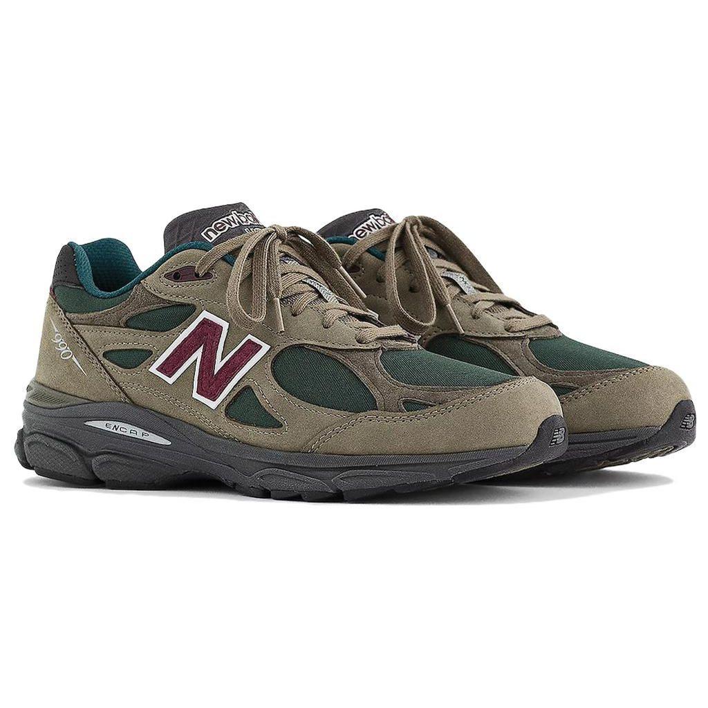 Teddy Santis x New Balance 990v3 Fabriqué aux États-Unis Vert Violet Baskets Unisexe M990GP3