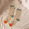 Sunflower Trendy French Academy Knee-High Socks: Stylish, Versatile, and Casual Sportswear