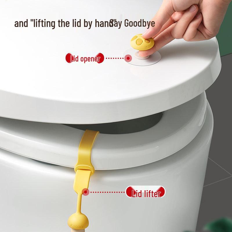 Anti-Dirt Toilet Seat Lifter Handle