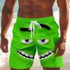 Bañadores de Playa para Hombre para Vacaciones en la Playa con Estampados Divertidos, Pantalones Cortos Deportivos, Pantalones Casuales