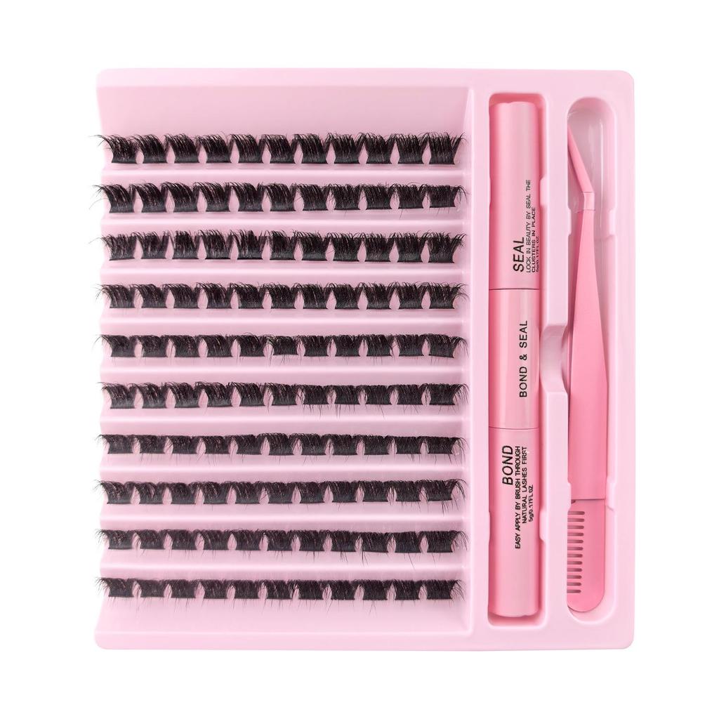 New Hot-Selling Segment Cluster False Eyelashes for Self-Grafting - Large Capacity for European and American Markets.
