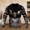2024 Men's Fashion Hunting Loose Hoodie Large 3D Prin Animal Deer Super Large Harajuku Hoodie Fashion Enthusiast Sweatshirt Man