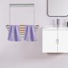Door/Wall Mounted Folding Clothes Drying Rack, 5 Hanging Rods White Space-Saving Laundry Organizer for Small Spaces & Apartments