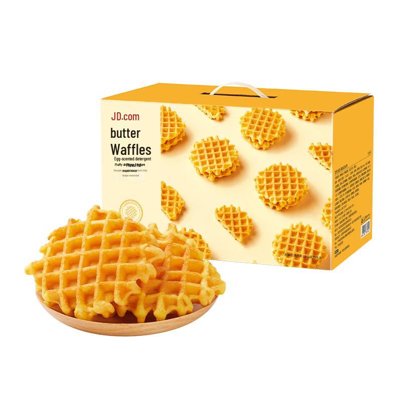 Jingdong Jingzao Individually Wrapped Waffles, 1kg