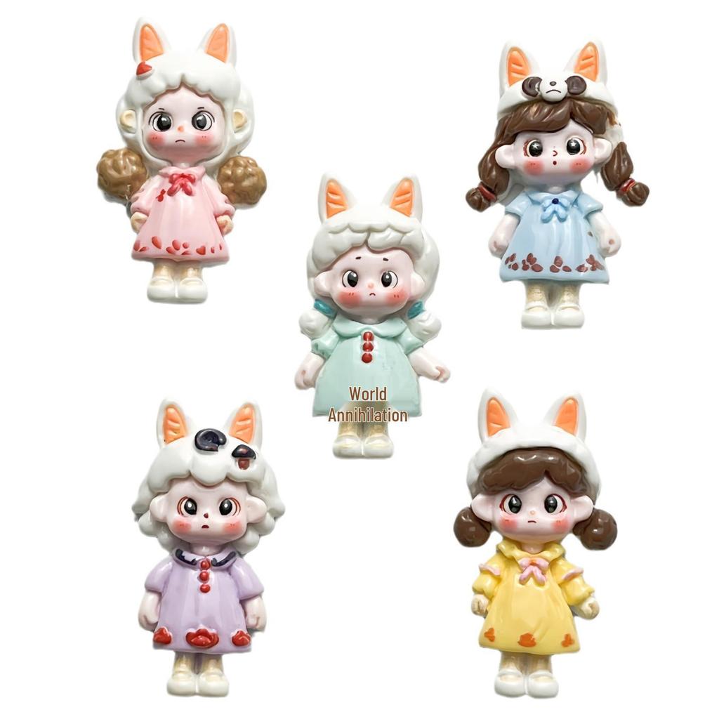 Big Card Rabbit Ear Hat DIY Resin Accessories for Phone Cases, Hair Clips, Refrigerator Stickers, and Ornaments