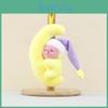 Cute Moon Rabbit Short Plush Doll Bag Charm For Gift Ideas