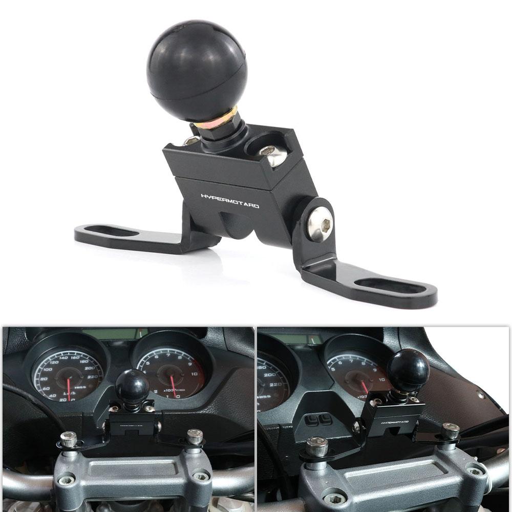 22mm 28mm GPS Mount Navigation Bracket For DUCATI Hypermotard 1100 2008-2012 1100S 2008-2009 698 Mono 2024 950/SP/RVE 2019-2024
