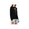 Polo Ralph Lauren SS22 Cartoon Teddy Bear Pattern Jacquard Crew Neck Pullover Casual Long Sleeve Sweater Women Sweater Black 211857294-001