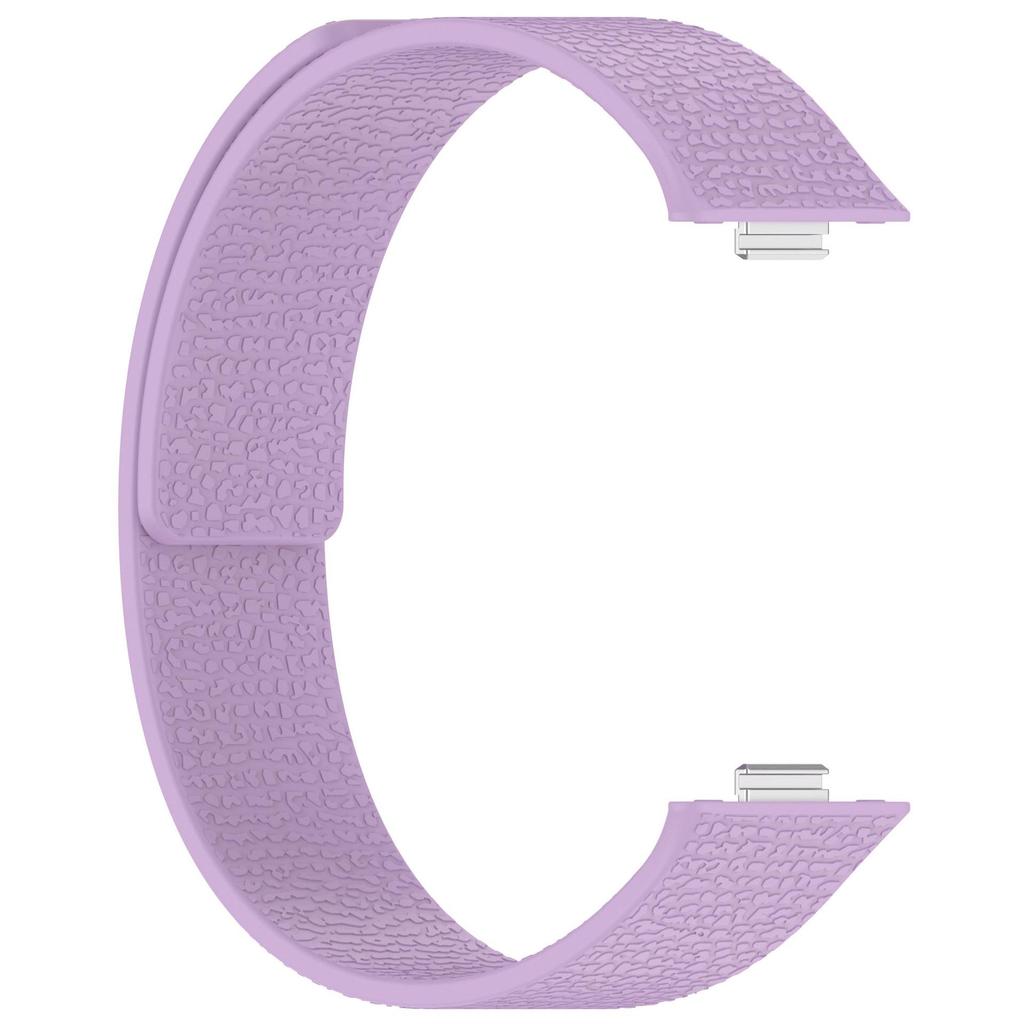 Lychee-patterned Strap for Huawei watch fit 5 5pro  Magnetic silicone loop Band for Huawei watch fit 3 4 4Pro sport Bracelet