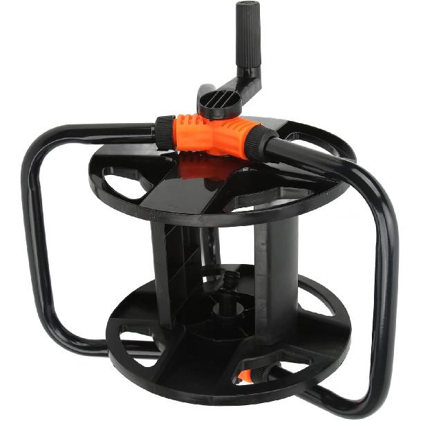 TOPINCN Hose Reel Car Wash Garden Rack Watering Arm Rope with Roll Tool Storage Equipment Wrapping Tools for Abs Hose Reels