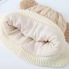 Autumn and winter warm cute bear hat ear protection hat boys and girls infant wool hat baby knitted children's hat