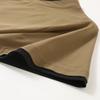 Pánské tričko s falešným dvoudílným designem, prodyšné strečové tričko s krátkým rukávem, nadměrná velikost (5XL-13XL)