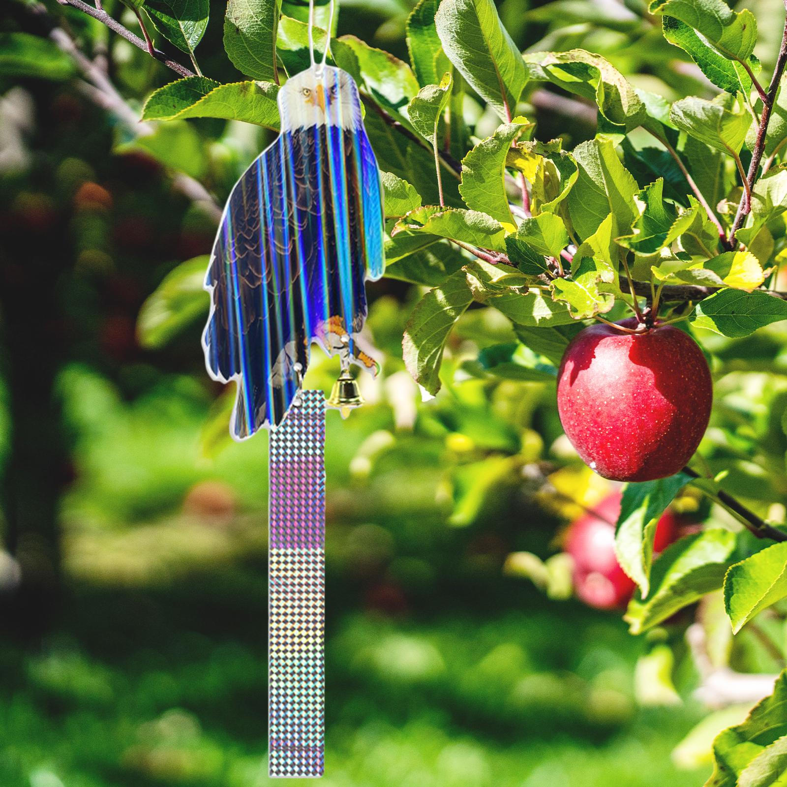 Effective Bird Deterrents - Solar Scarecrow with Owl Decoy for Gardens Eagle