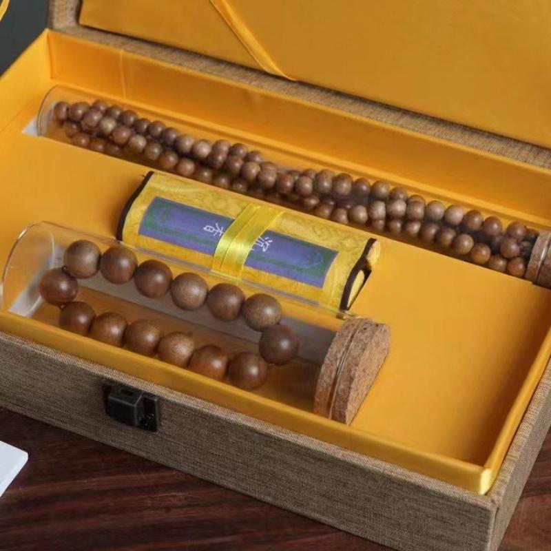Kalimantan Old Materials Wooden Prayer Beads Men And Women Amusement Article Bracelet Buddha