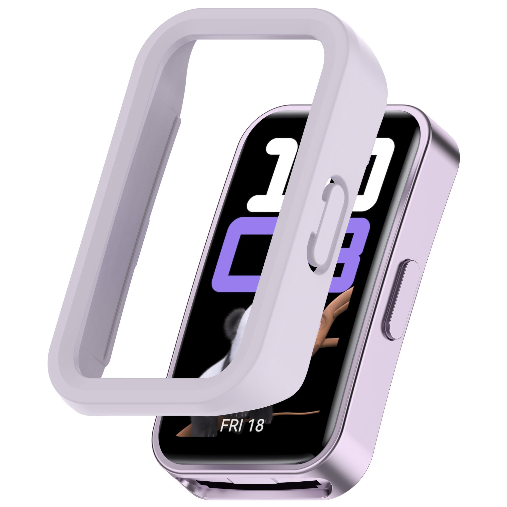 

Watch Case For Huawei Band 10 NFC/10/9 NFC/9/8 NFC/8 Half-Wrapped Hollow Hard PC Protective Cover E
