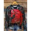 Fashion Horse 3D Printing Women's Long Sleeved T-shirt Autumn Casual Holiday Gifts Festival Tops Harajuku Women's Clothing Tops