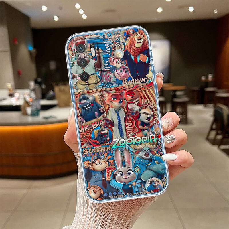 Zootopia Disney Case for Motorola E7 E22 E20 E13 E15 E22S E30 E40 G10 G20 G04 G22 G23 G05 G75 G35 G55 G6 G7 G8 G9 Plus Power Play