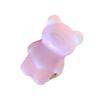 Korean Symphony Color Bear Airbag Holder, Cartoon Candy Bear Frosted Mobile Phone Holder, Desktop Folding Gift