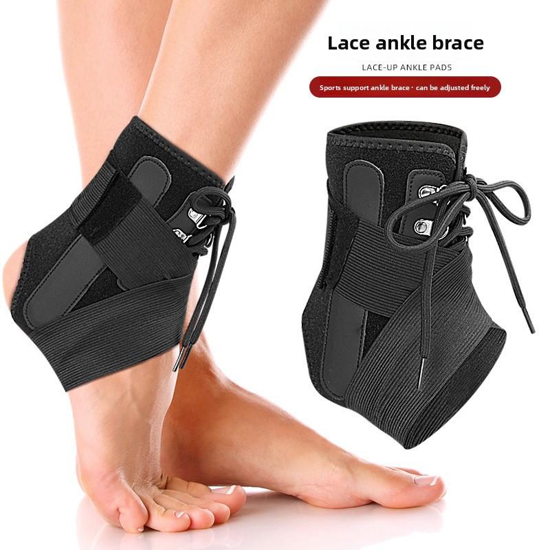 

Sports Support Ankle Guard Eight-character Cross Elastic Pressure Strap Foot Guard Cover Strap Buckle Support Ankle Guard L