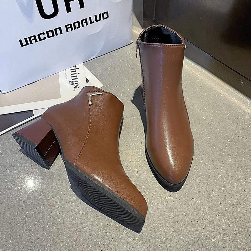 Модные осенне-зимние новые стильные металлические украшения сексуальные простые — фото 4