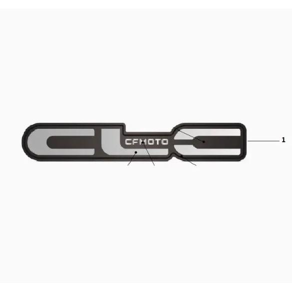 700CLX CF700CL-X fuel tank sticker 700cc motorcycle for 250 CLC cfmoto cf moto 3D sticker lable