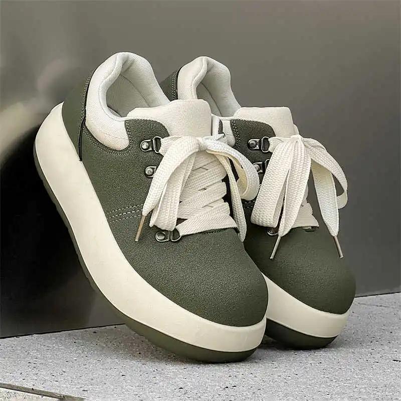 Round Tip Non-slip Sole Man's Damske Tenisky Low Ankle Boots Shoes High Cut Sneakers Sports Tens Models Loafersy Cuddly