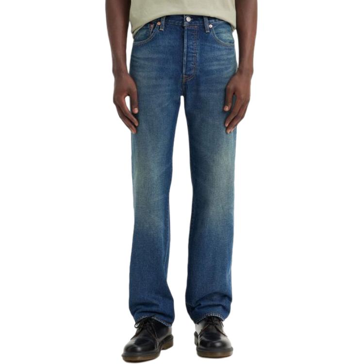 Levi's Jeans Men's Blue Moderate Straight Fit Pants 00501-3531